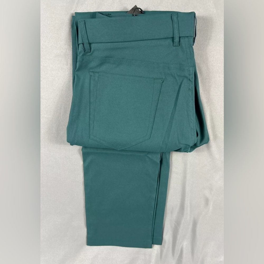 Greyson Golf Pants Wainscott Trousers 33 x 32 Forrest Green Polyester - Picture 3 of 7